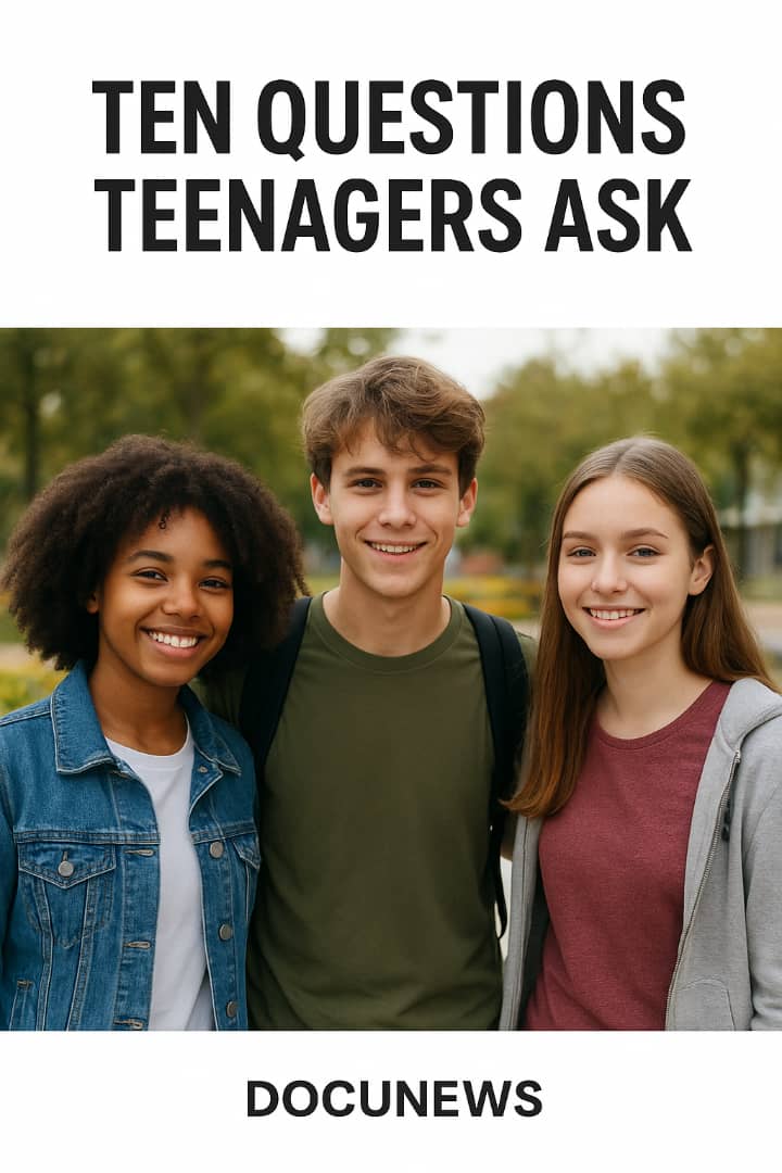 TEN QUESTIONS TEENAGERS ASK- AND ANSWERS