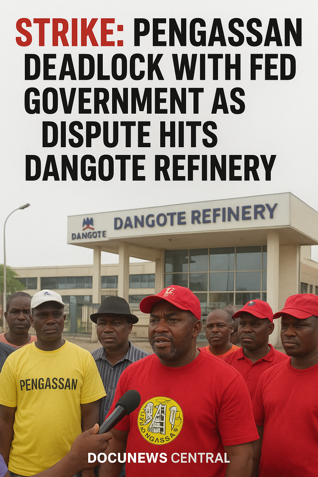 The PENGASSAN Strike Continue as talk with Federal Government Collapse