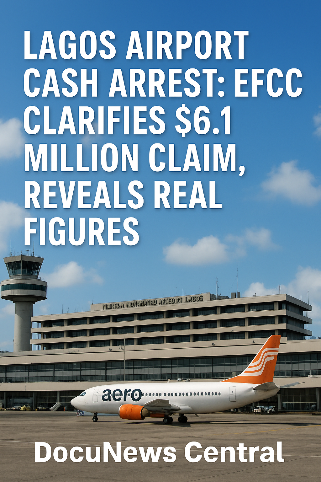 Lagos Airport Cash Arrest: EFCC Clarifies $6.1 Million Claim, Reveals Real Figures.