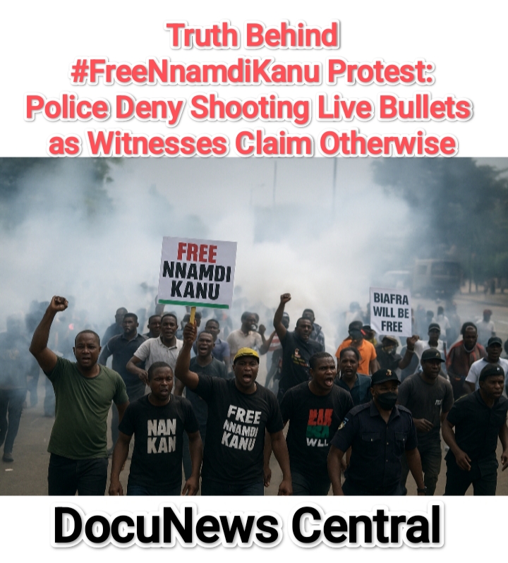 Police Deny Shooting Live Bullets as Witnesses Claim Otherwise.