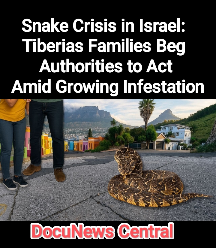 Snake Crisis in Israel: Tiberias Families Beg Authorities to Help
