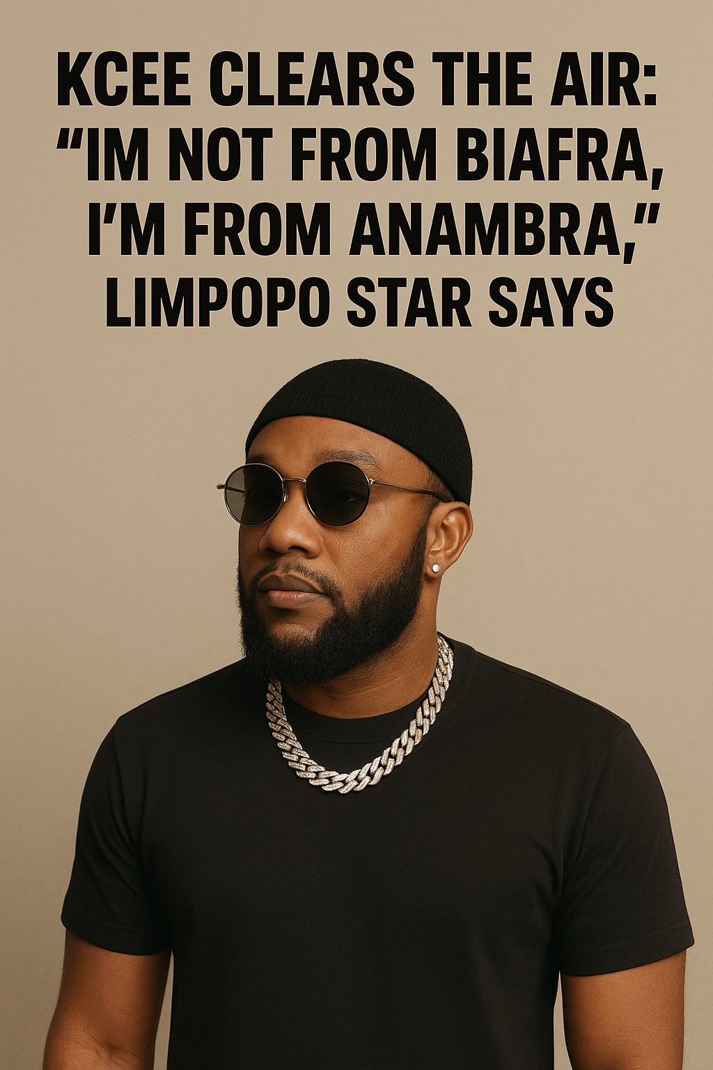 Kcee Clears the Air: “I’m Not From Biafra, I’m From Anambra,”