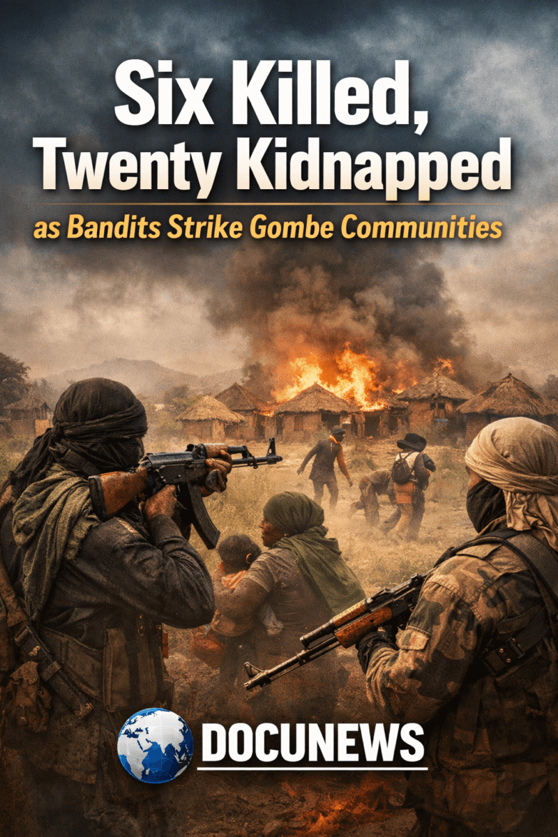 AI Generated Illustration Of when Bandits Strike Gombe Communities