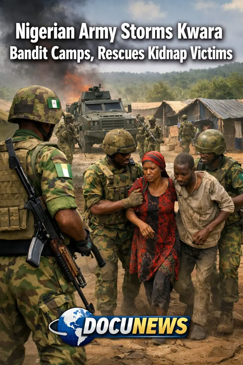 AI Generated Illustrations of Nigerian Army Storms Kwara to Rescues Kidnap Victims
