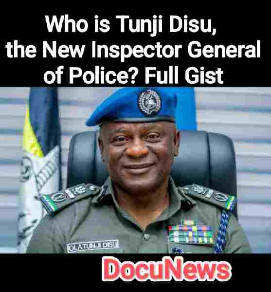 Tunji Disu official portrait as Acting Inspector General of Police Nigeria 2026