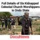 Full details of six kidnapped Celestial Church worshippers in Ondo State