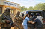 AI generated illustrations Of Gunmen reportedly abduct nurse and three victims from Edo community health centre as panic spreads