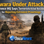 AI generated illustrations Of Kwara Under Attack as Defence HQ confirms terrorists killed residents for rejecting extremist preachings