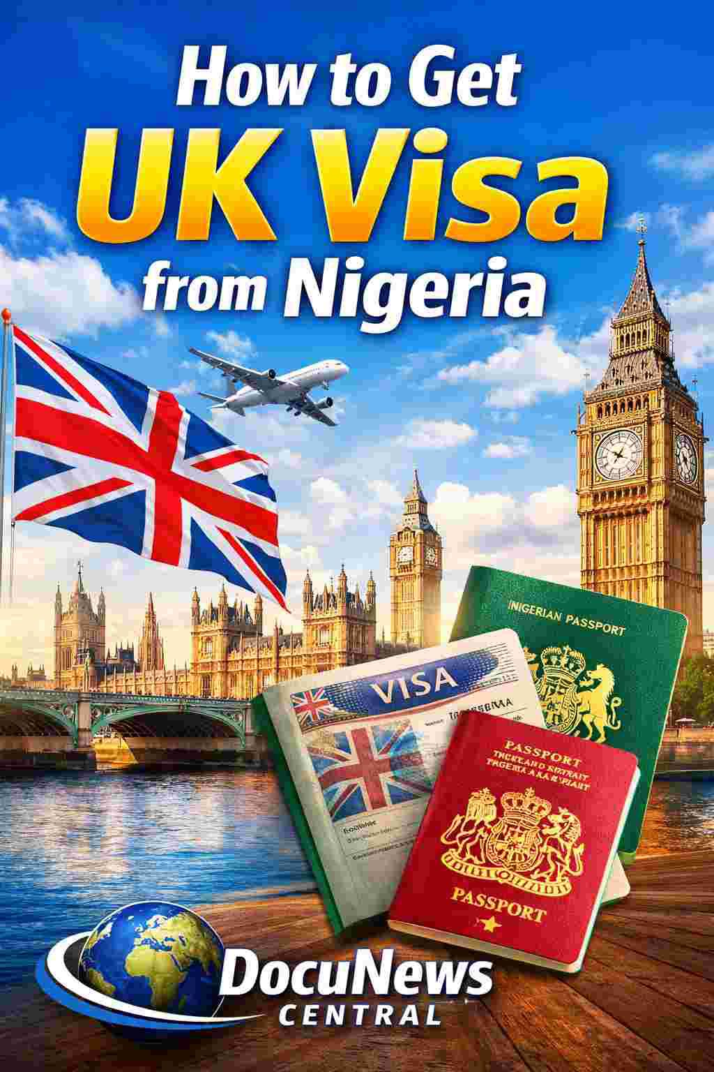 How to get UK visa from Nigeria – complete UK visa guide for Nigerians with passport