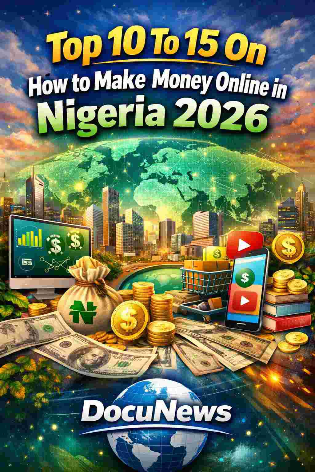 Top 10 to 15 Ways to Make Money Online in Nigeria 2026