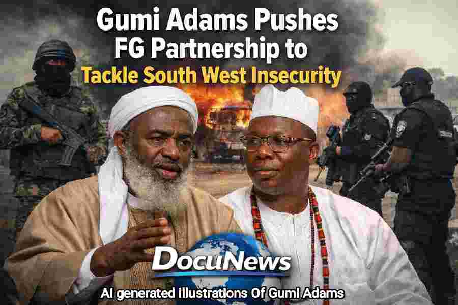Gumi Adams urges Federal Government partnership to tackle South West insecurity in Nigeria
