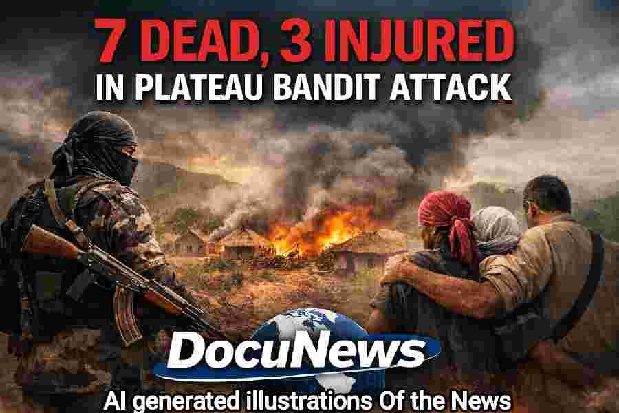 7 Dead, 3 Injured in Plateau Bandit Attack – DocuNews News Graphic