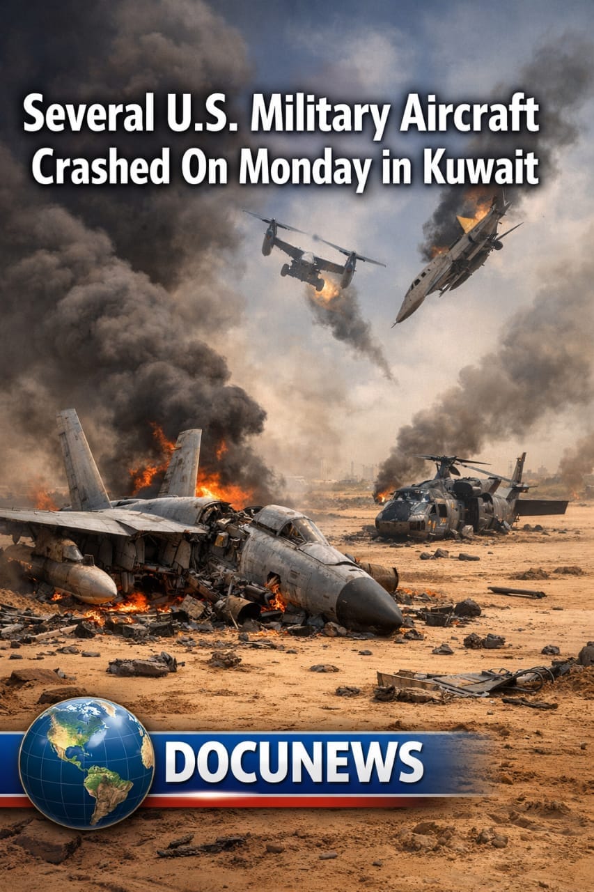 Several U.S. Military Aircraft Crashed On Monday in Kuwait — Full Report