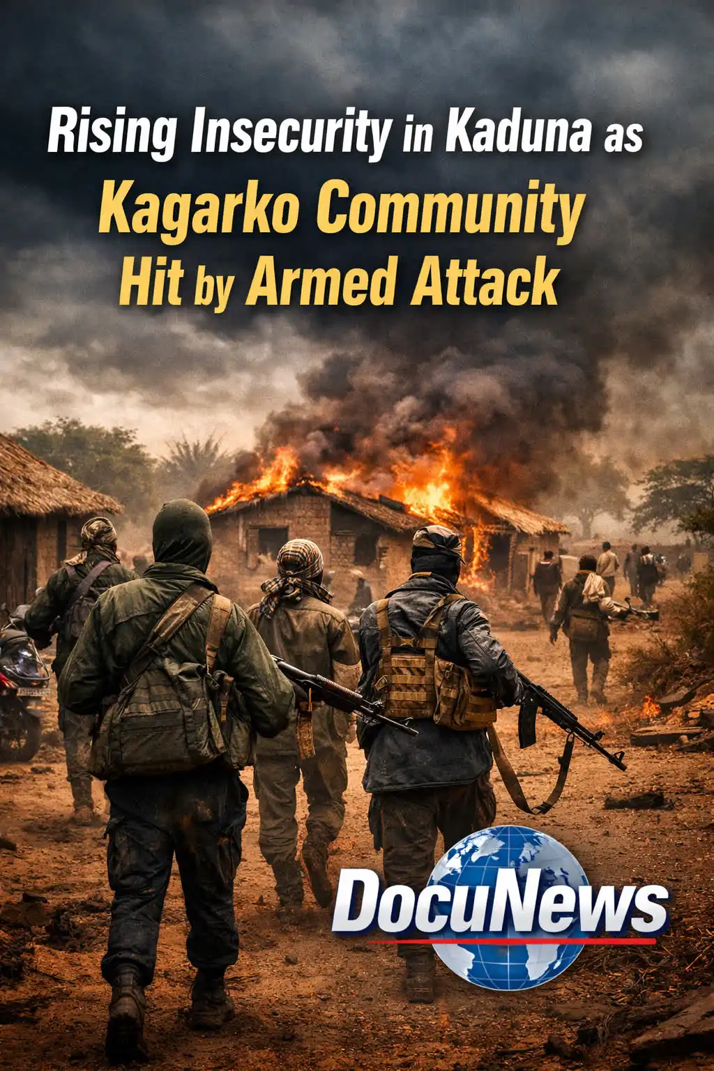 Rising Insecurity in Kaduna as Kagarko Community Hit by Armed Attack – bandits raid Kaduna village