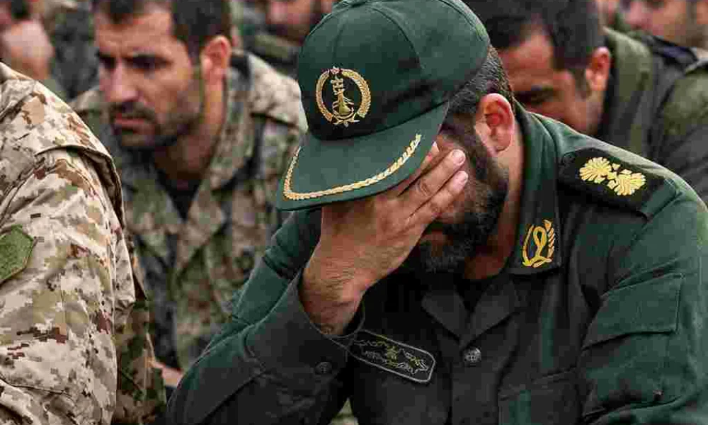 Iranian Soldiers skipping duties because of war. DocuNews logo