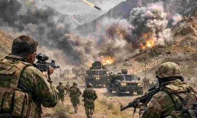 US-backed Kurdish forces launching ground attack in Iran near mountainous border region during Middle East conflict