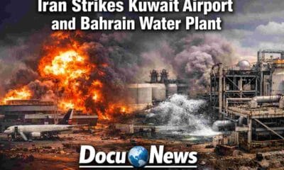 Iran drone attack hits Kuwait Airport fuel tanks and Bahrain water desalination plant