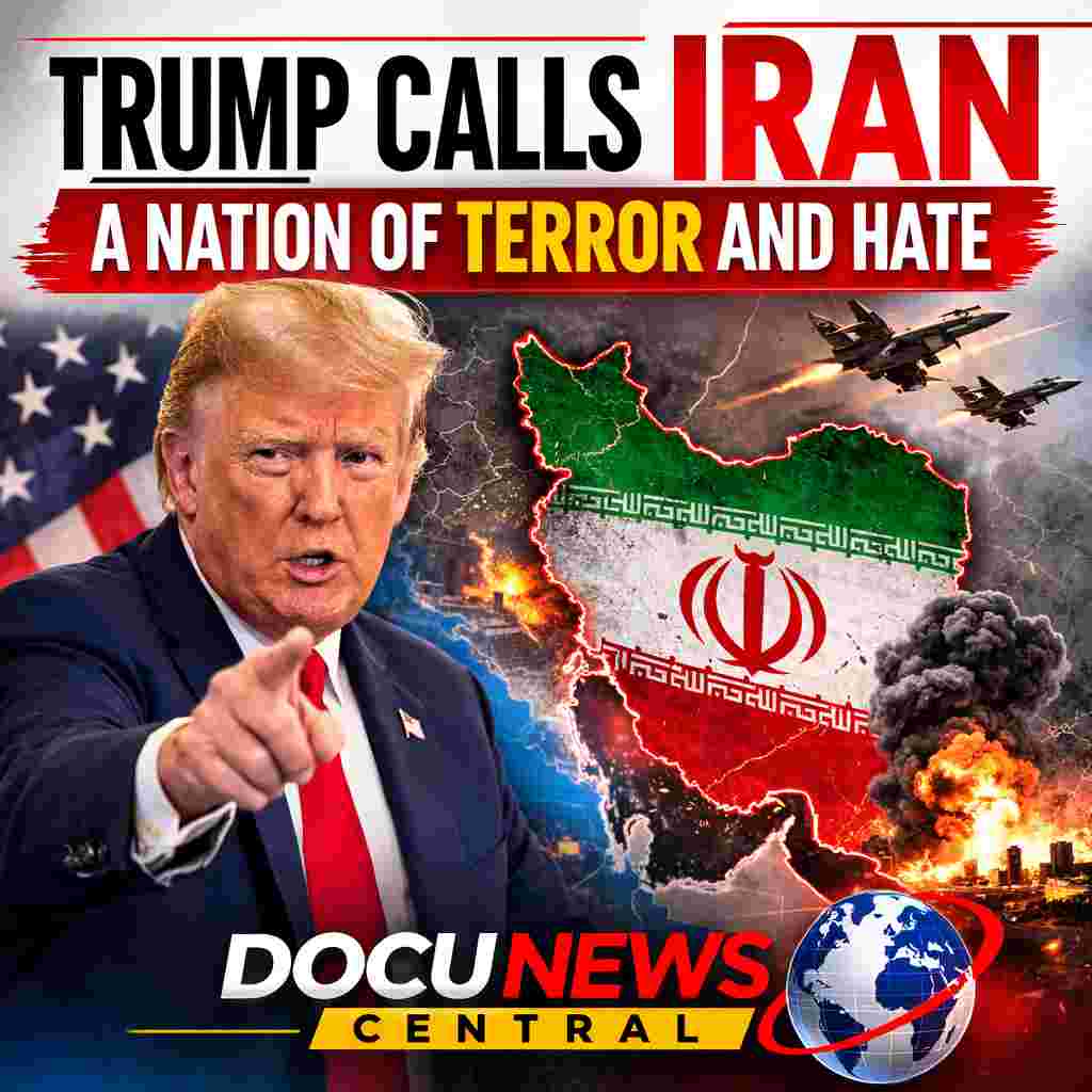 Trump Calls Iran a Nation of Terror and Hate