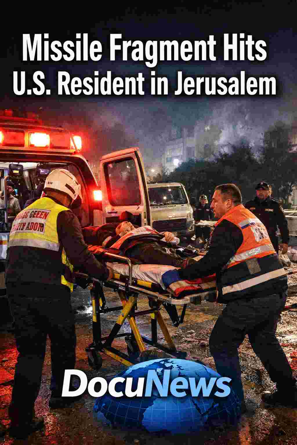 Missile Fragment Hits U.S. Residence in Jerusalem