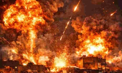 AI generated illustrations of Ukraine Destroys Russian Ammo Depot in Minutes