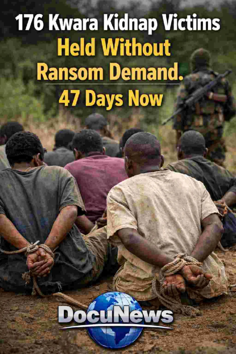 AI generated illustrations Of 176 Kwara Kidnap Victims Held Without Ransom Demand. 47 Days Now. By DocuNews Central