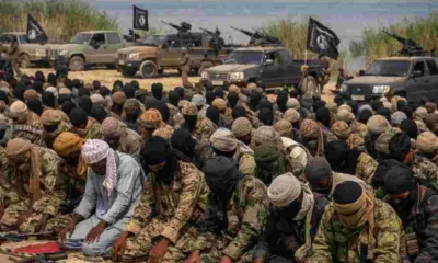 AI generated illustrations Of Terrorists Hold Eid Prayer in Lake Chad After Borno Attacks. By DocuNews Central